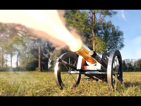 Building an historic brass cannon Ep 8 - final touches and first firing