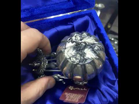 Серебряная солонка/перечница Тройка, с038