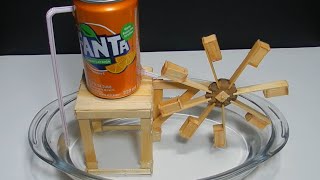COMO FAZER UM BRINQUEDO RODA D'ÁGUA EM CASA