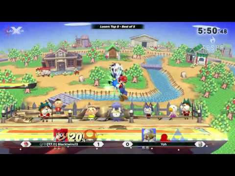Blacktwins vs Yoh - LAN WAR X Spring '17 - Wii U Losers Top 8