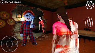 Download lagu PLAYING AS KAMLA IN TOTAL HORROR GAME || KAMLA VS SCARY TATYA VINCHU mp3