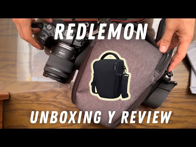 Vídeo relacionado con Linpr Bolsa Funda para Cámara Reflex/DSLR Impermeable - Bandolera o Mochila Fotografía Profesional, Compatible con Nikon, Canon EOS, Sony Alpha | Estuche Protector Ajustable con Porta (Negro, Pequeño)