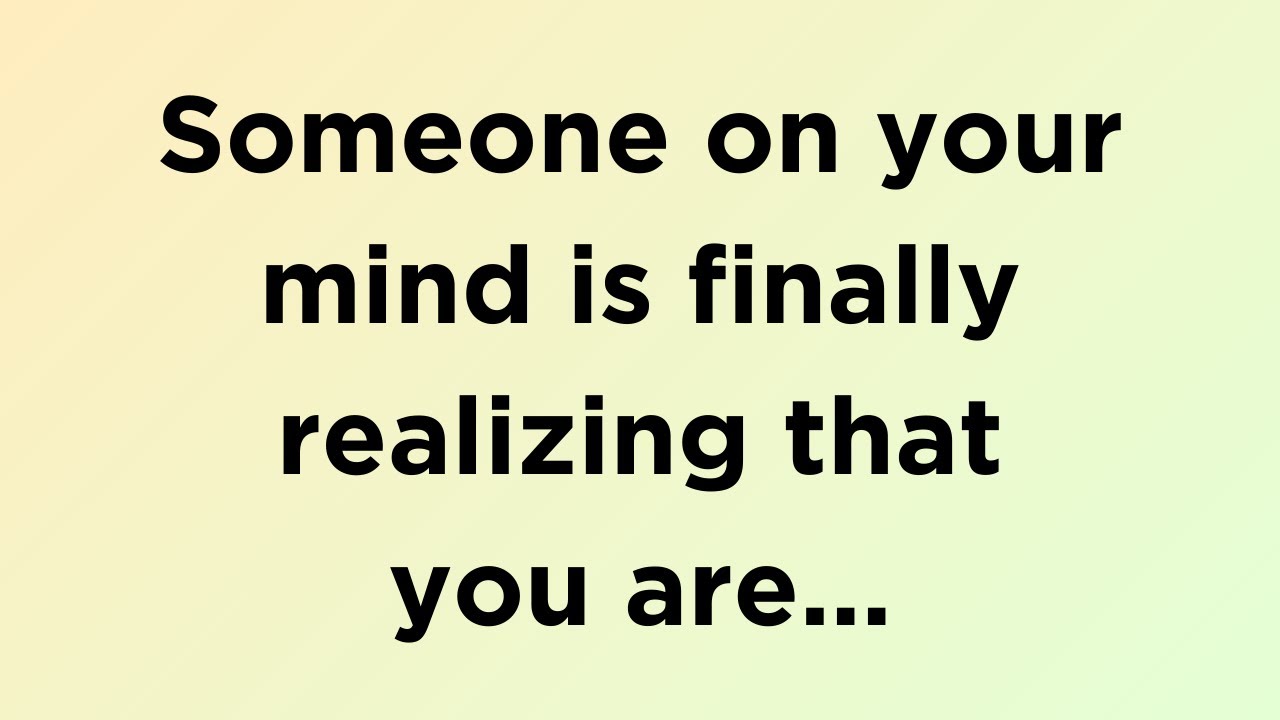🛑🌈God message today | Someone on your mind is finally realizing that you... | God says | God message