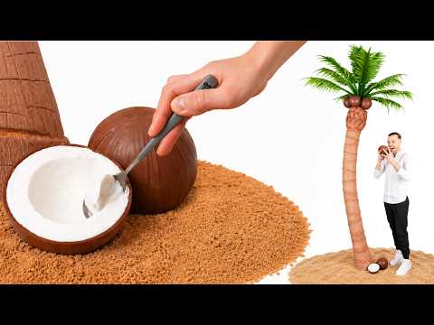 Would You Eat the Chocolate Coconuts From This Palm Tree?