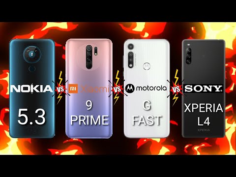NOKIA 5.3 VS XIAOMI REDMI NOTE 9 VS MOTOROLA G FAST VS SONY L4 Which is BEST affordable price?