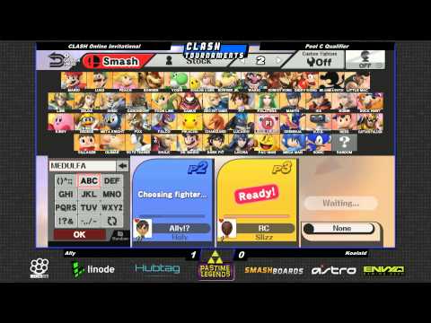 CLASH Invitational for Smash Wii U - Ally vs Koolaid - Pool C