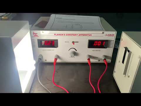 Planck's Constant Apparatus photocell