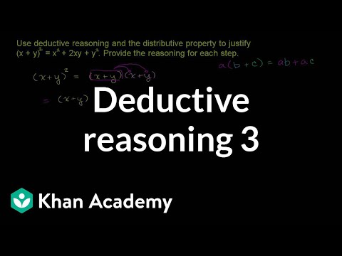 Deductive Reasoning 3