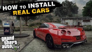 How to install Car Mods in GTA 5 (2023) How to install Addon cars! How to install Real Cars in GTA V