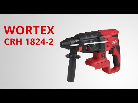 фото перфоратор wortex crh 1824-2 all1 xlt set бесщеточный 18 в, 2.6 дж, 26 мм, аккумуляторный 1 акб 4а 0