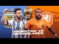 Argentina vs Netherlands 2-2 (Pen 4-3) - All Goals and Highlights 2022 #argentina #netherlands