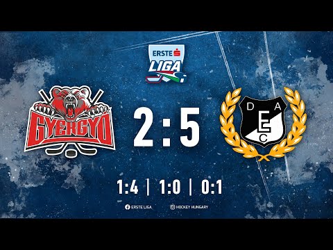 Gólösszefoglaló EL 27 - Gyergyói Hoki Klub - DEAC 2-5 20221007