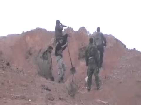 انتشار مقاتلي كتيبة عباد الرحمن على الخط الأول من كتيبة المدفعية