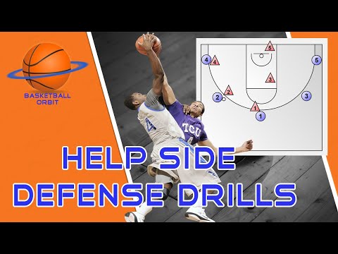 How to Teach Help Side Defense! 4 Best Basketball Drills