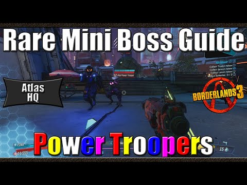 Borderlands 3 | Rare Mini Boss Spawn Guide | The Power Troopers | Atlas HQ