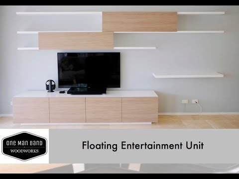 DIY of Floating Entertainment Unit