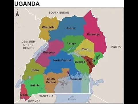 Lwaki Mwajje Buganda Ku Maapu Ya Uganda ??