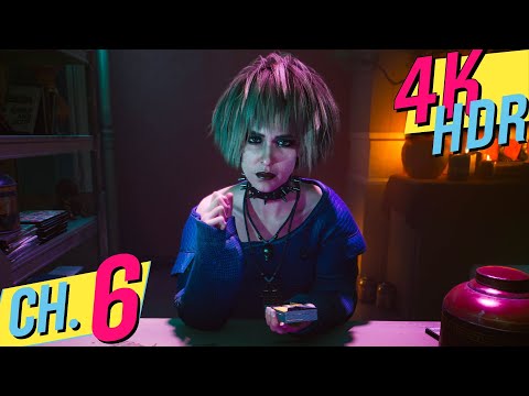 [4K HDR] Cyberpunk 2077 (100%, Very Hard, All Side Quests) Walkthrough Part 6 - The Gift