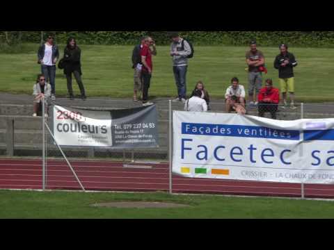 26th June 2016 Leigh Bennett 400m Hurdles La Chaux de Fonds 51.04