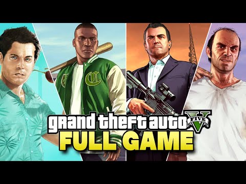 GTA 5 (PS4) - FULL GAME Walkthrough (1440p 60FPS)