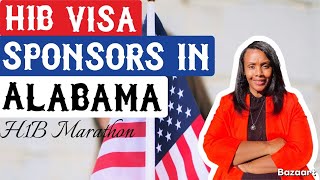 ALABAMA SCHOOLS THAT SPONSOR H1B VISA!! H1B MARATHON 2025!