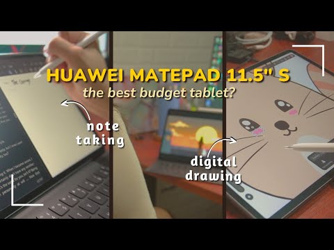 Huawei Matepad 11.5" S | unboxing + user experience *unsponsored*