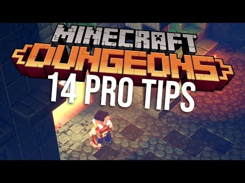 OMGcraft - Minecraft Tips & Tutorials! - 14 PRO Tips for Winning in Minecraft Dungeons (Finding secret chests, hidden overlay map, and more)