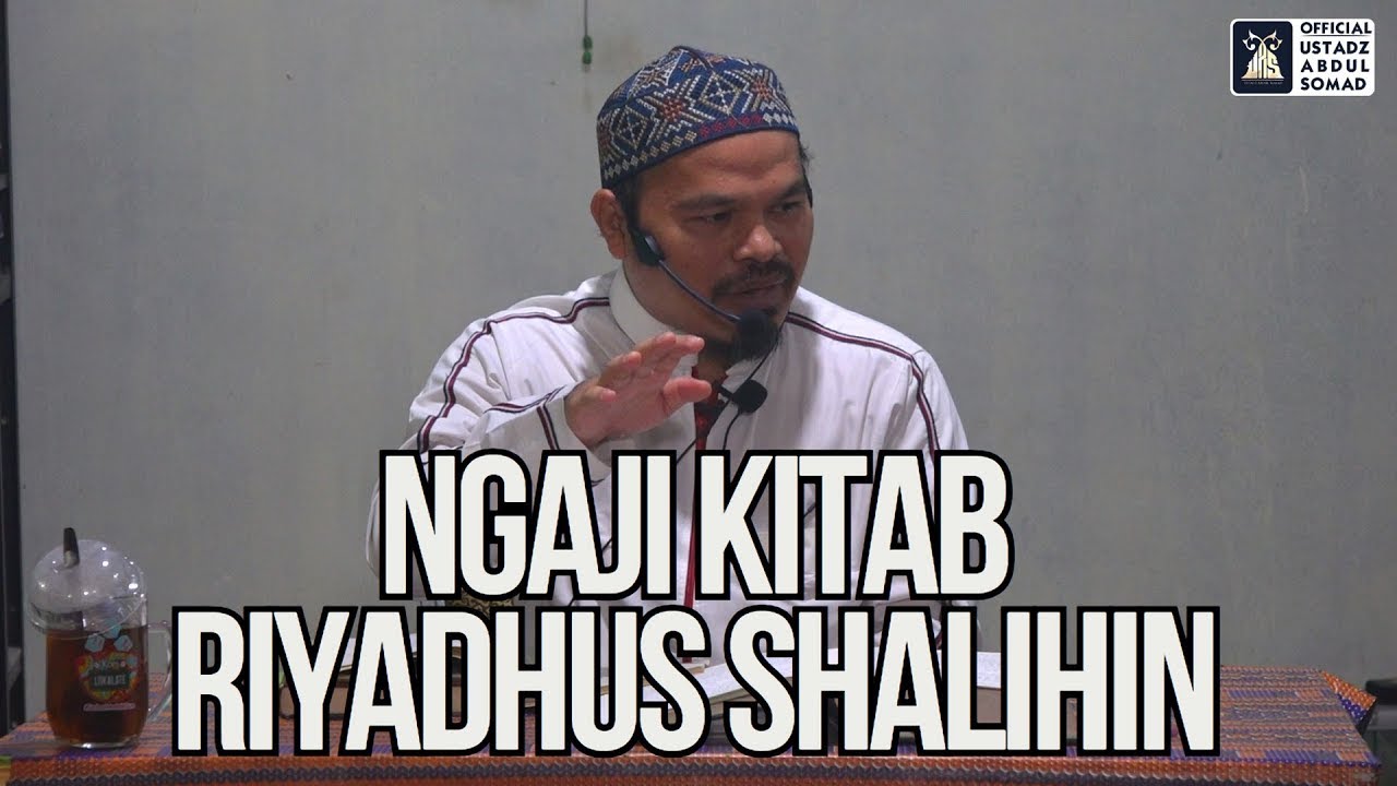 NGAJI KITAB RIYADHUSSHOLIHIN 155 | Masjid Baiturrahman | Ustadz Alnof Dinar, Lc.,MA