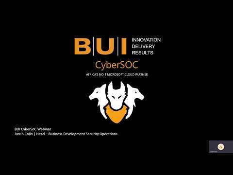 Discover the BUI CyberSoC