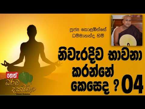 Darma Dakshina - 2018.11.29 - Kolabisse Dhammananda  Himi