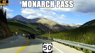 US-50 in Colorado: Gunnison to Salida | Driving Over Monarch Pass & The Continental Divide