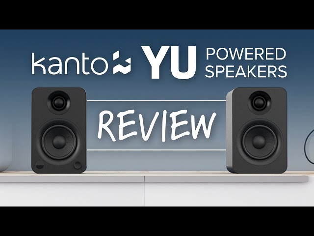 Video of Kanto OPEN BOX YU Powered Desktop Speakers - Pair - Excellent Condition