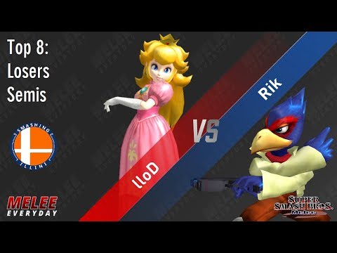 House of Paign 19 - lloD (Peach) vs. Rik (Falco) - SSBM - Top 8 - Losers Semis