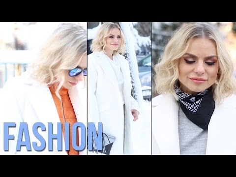 Catalina Grama | How To Wear A White Coat 3 Ways