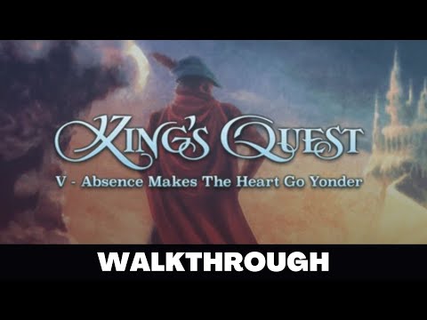 KING'S QUEST V (VGA VERSION) Full Game Walkthrough - No Commentary Gameplay