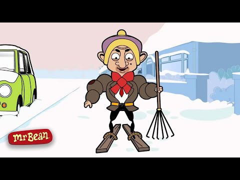 Mr Bean Goes Skiing In The Snow ❄️ | Mr Bean Animated Season 3 | Funny Clips | Mr Bean
