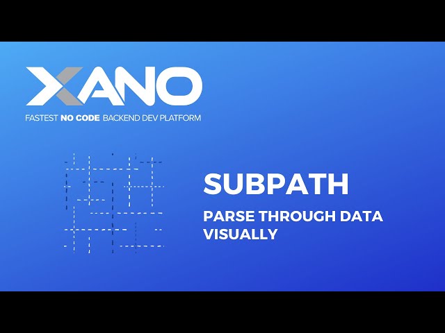 Subpath: Parse Through Data Visually
