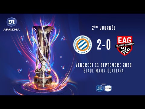 D1 Arkema, J2 : Montpellier HSC – EA Guingamp (2-0)