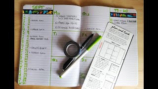 DIY Student Planner & Cornell Notes in a Composition Notebook!