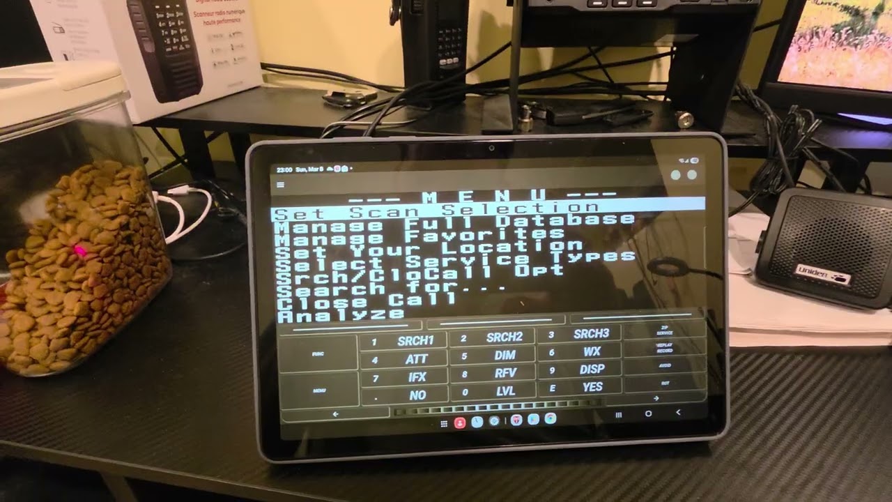 Uniden SDS150 with U/AWARE App Setup and Overview