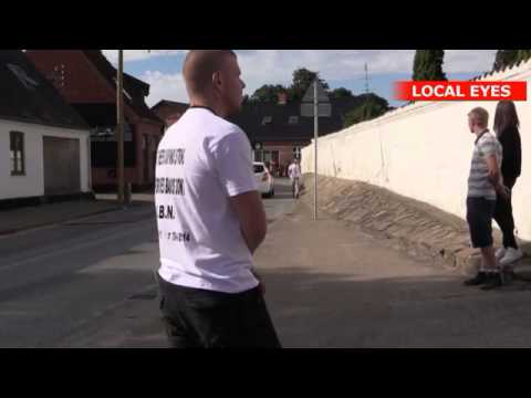 Stor rockerbegravelse i Nordsjælland