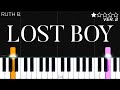 Ruth B. - Lost Boy | EASY Piano Tutorial