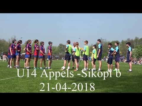 Korfbal U14 Appels- Sikopi B  21-04 -2018