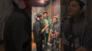 #shorts #AliBrothers in #SalimSulaiman studio to dub #MereSarkaar | #BehindTheScenes