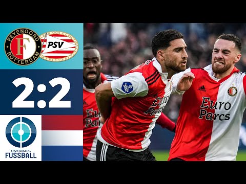 Irre Aufgoljagd! Jahanbakhsh rettet Feyenoord - Hazard trifft bei Debüt | Feyenoord - PSV Eindhoven