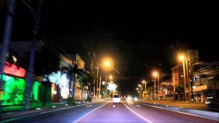 preview picture of video 'HD Okinawa Night Drive (北谷→那覇) (Chatan→Naha)'