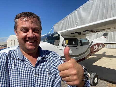 First Solo in Cessna Turbo 210 around Cape Town area