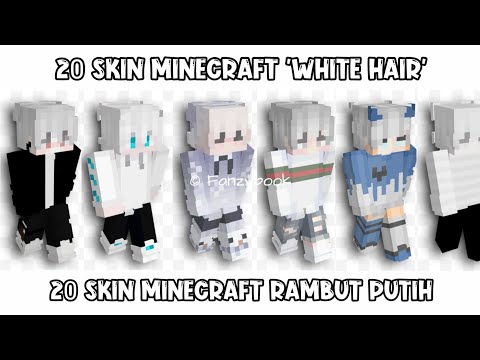 Get the Ultimate White Hair Minecraft Skin Now!