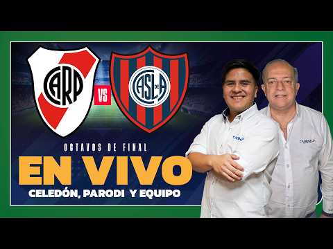 🔴 RIVER vs SAN LORENZO EN VIVO | APERTURA | OCTAVOS | La Cadena del Gol | Cadena 3 Argentina