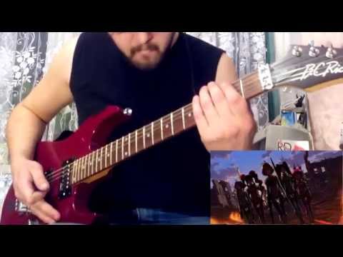 Guitar Cover - Cross Ange [Kindan no Resistance] Opening by Boroda-kun